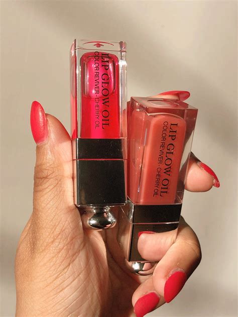 coral dior lip oil|More.